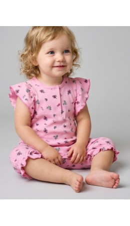 Песочник детский трикотажный для девочек multicolor