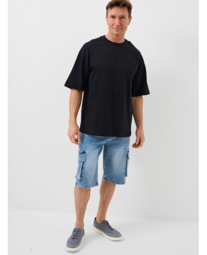 Шорты текстильные джинсовые для мужчин blue