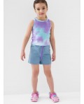 Шорты трикотажные для девочек blue