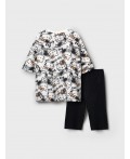 Комплект трикотажный для женщин: фуфайка (футболка), брюки (легинсы) multicolor