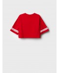 Фуфайка трикотажная для девочек (футболка) red