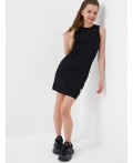 Платье трикотажное для девочек black