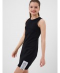 Платье трикотажное для девочек black