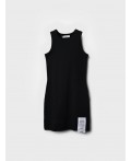 Платье трикотажное для девочек black