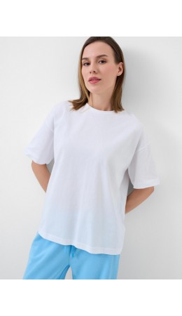 Фуфайка трикотажная для женщин (футболка) white