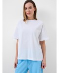 Фуфайка трикотажная для женщин (футболка) white