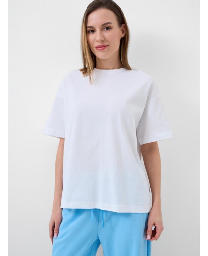 Фуфайка трикотажная для женщин (футболка) white