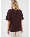 Фуфайка трикотажная для женщин (футболка) brown