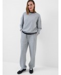 Толстовка трикотажная для женщин grey melange