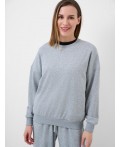 Толстовка трикотажная для женщин grey melange