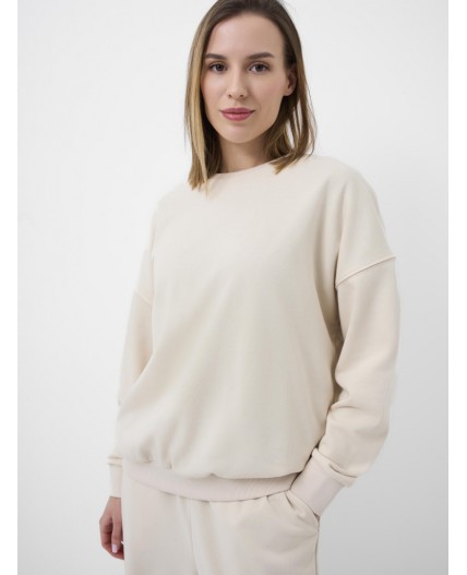 Толстовка трикотажная для женщин beige