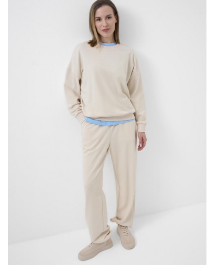 Толстовка трикотажная для женщин beige
