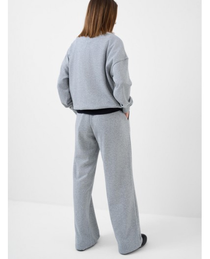 Брюки трикотажные для женщин grey melange