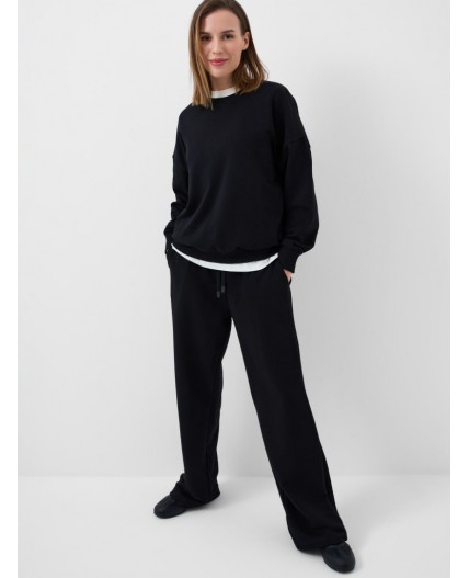 Брюки трикотажные для женщин black