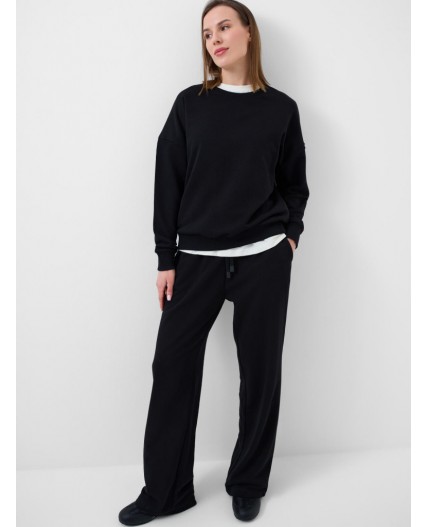 Брюки трикотажные для женщин black
