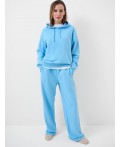Брюки трикотажные для женщин light blue