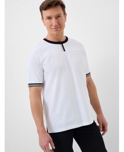 Джемпер трикотажный для мужчин (футболка) white