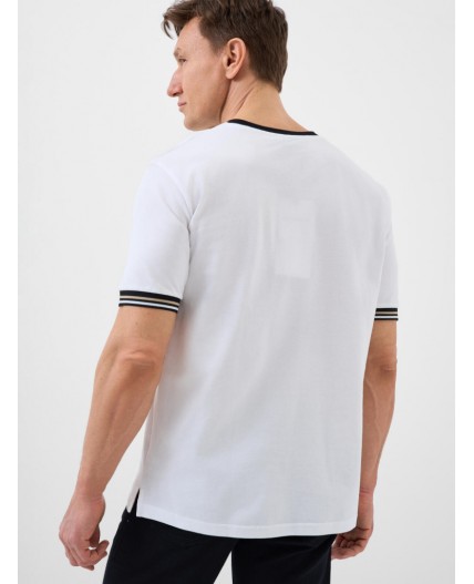 Джемпер трикотажный для мужчин (футболка) white