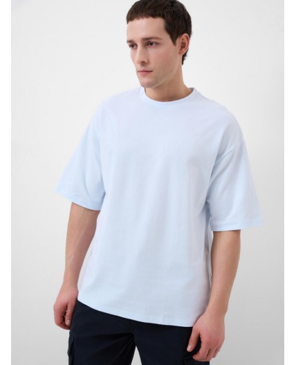 Фуфайка трикотажная для мужчин (футболка) white