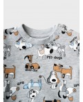 Комплект детский трикотажный для мальчиков: толстовка, брюки multicolor