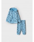 Комплект детский трикотажный для мальчиков: толстовка, брюки light blue, white, black