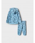 Комплект детский трикотажный для мальчиков: толстовка, брюки light blue, white, black