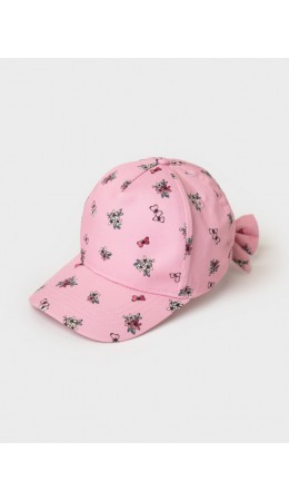 Кепка детская текстильная для девочек multicolor