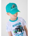 Кепка текстильная для мальчиков turquoise