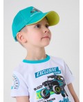 Кепка текстильная для мальчиков turquoise