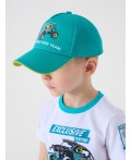 Кепка текстильная для мальчиков turquoise