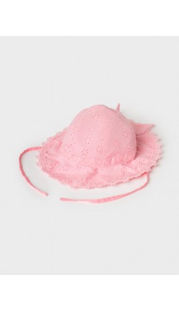 Панама детская текстильная для девочек pink