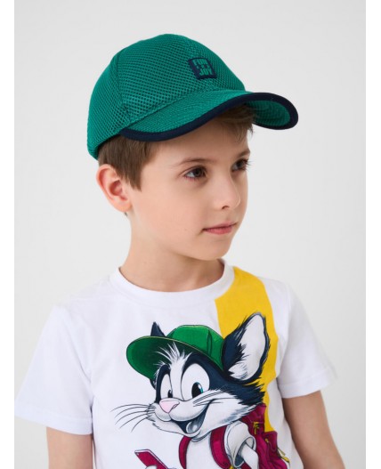 Кепка трикотажная для мальчиков green