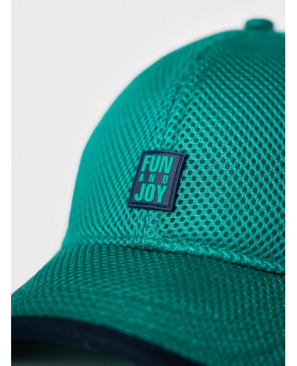 Кепка трикотажная для мальчиков green