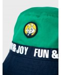 Панама текстильная для мальчиков dark blue, green