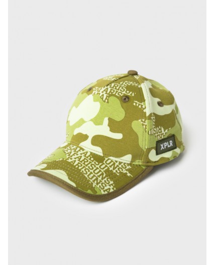 Кепка текстильная для мальчиков dark green, green, light green