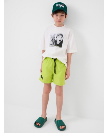 Кепка текстильная для мальчиков dark green