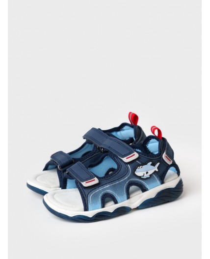 Сандалии для мальчиков тёмно-синий