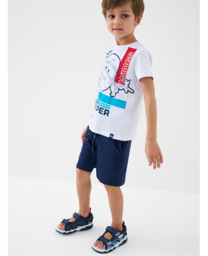 Сандалии для мальчиков тёмно-синий