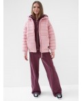 Куртка текстильная с полиуретановым покрытием для девочек pale pink