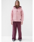 Куртка текстильная с полиуретановым покрытием для девочек pale pink