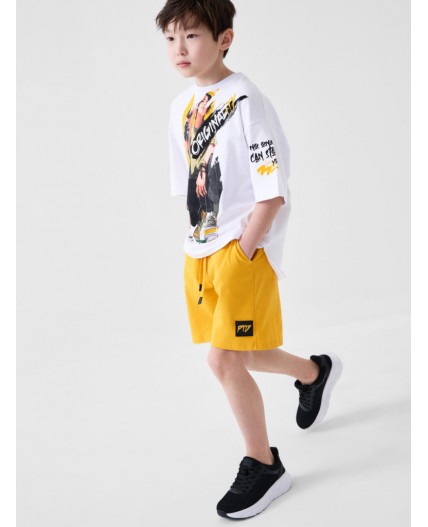 Полуботинки для мальчиков черный