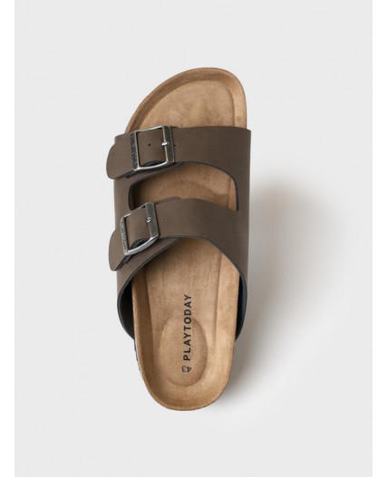 Сандалии мужские хаки