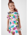 Платье трикотажное для девочек multicolor