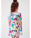 Платье трикотажное для девочек multicolor