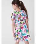 Платье трикотажное для девочек multicolor
