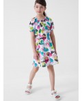 Платье трикотажное для девочек multicolor