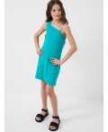 Платье трикотажное для девочек turquoise