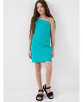 Платье трикотажное для девочек turquoise