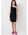Платье трикотажное для девочек black