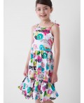 Сарафан трикотажный для девочек multicolor